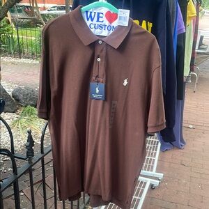 Polo by Ralph Lauren Brown Classic Polo Shirt